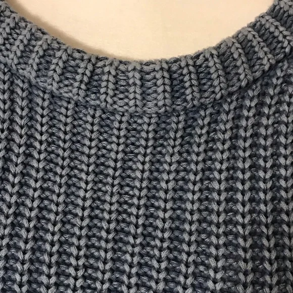 Women’s Demylee Blue Knit Sweater Cotton Size Small - Picture 2 of 7